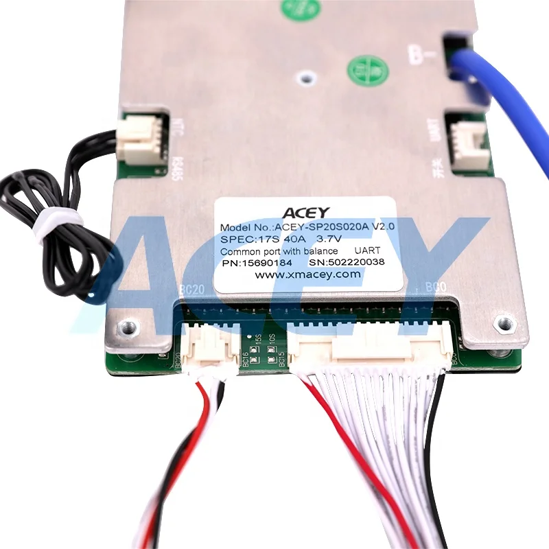 Защитная плата для литиевого аккумулятора Smart Hardware BMS 20s 16s 13s Lifepo4 NMC 200a 300a 72v 60v 48v 36v