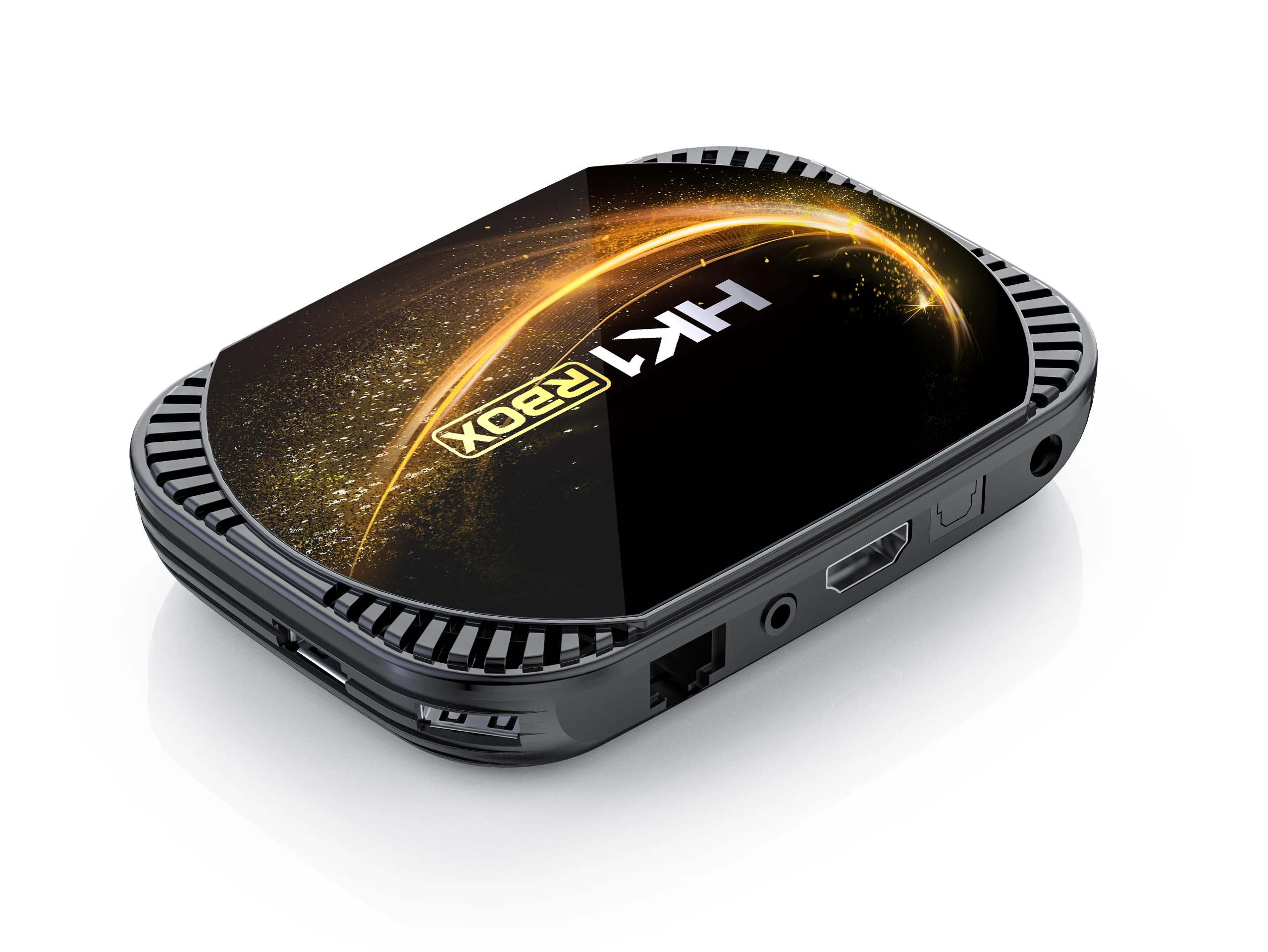 2022 New Design HK1 RBOX-X4S Amlogic S905X4 Dual WIFI android 11 4gb 64gb Quad Core 8K Support 10/100M tv box HK1