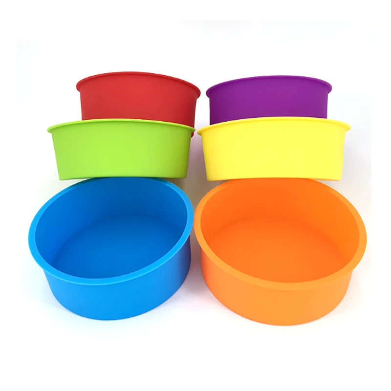 Выполненный на заказ 6 дюймов Пищевая силиконовая форма для выпечки в форме цветка устойчивое использование прессформы