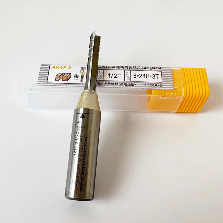 Arden TCT Three-Edge High-Speed Chip Breaker And Cutting Knife 3-Edge Cutting Knife AK47-2 Milling Cutter Router Bit