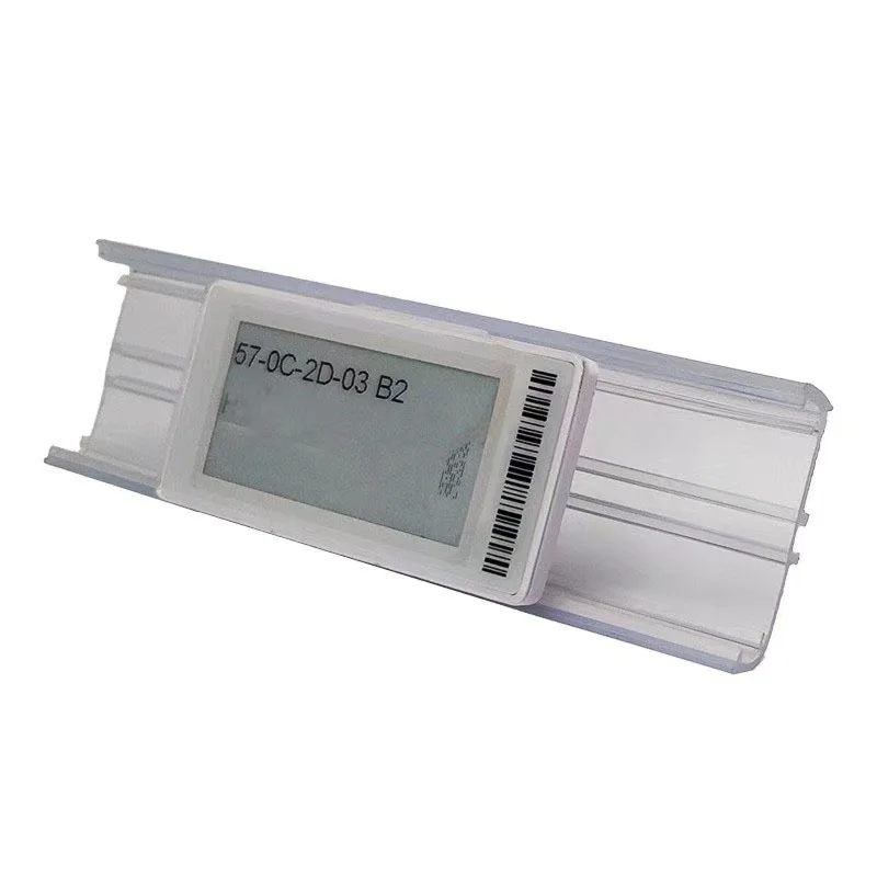 Electronic Price Tag Plastic Rail  Plastic Rail for ESL  Electronic Price Tag Accessories