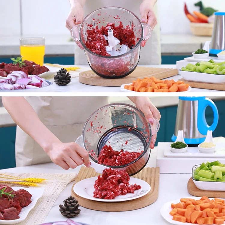 Best Home Use Multi Function Meat Grinder Knife Blade Electric Mini Meat Grinder Metal Steel 3 In 1 Meat Grinder