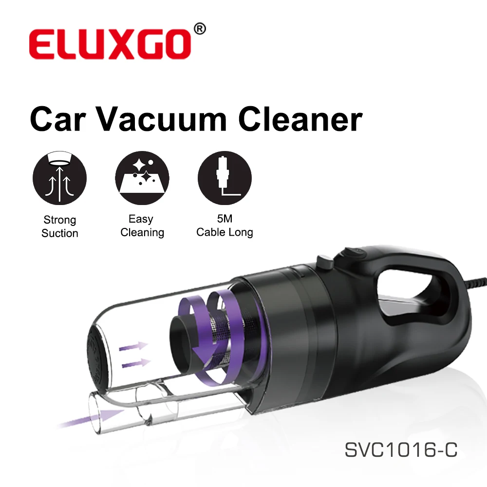 Shimono auto car cyclone vacuum cleaner for car (Asia Pacific Top Golden Brand Products)