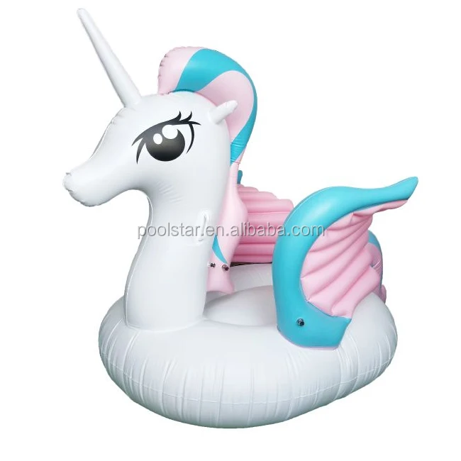 Huge Portable Inflatable Ride on Leisure Product Unicorn Water Rafts Float Lounger