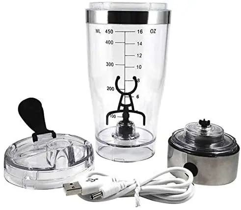 Most Popular Best-selling 450ML/600ML Electric Blender Protein Shaker Bottle Portable Automatic Vortex Mixer for Dropshipping