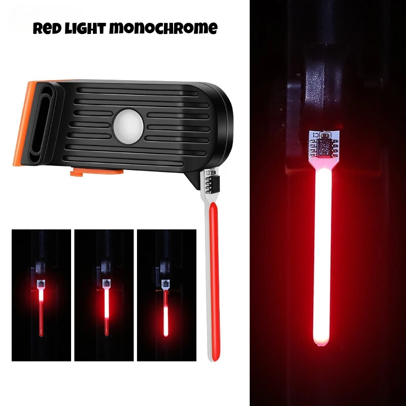 Bicycle dripping tail light waterproof charging seat tube mounting bicycle accessories LED tail light USB LED bicycle tail light