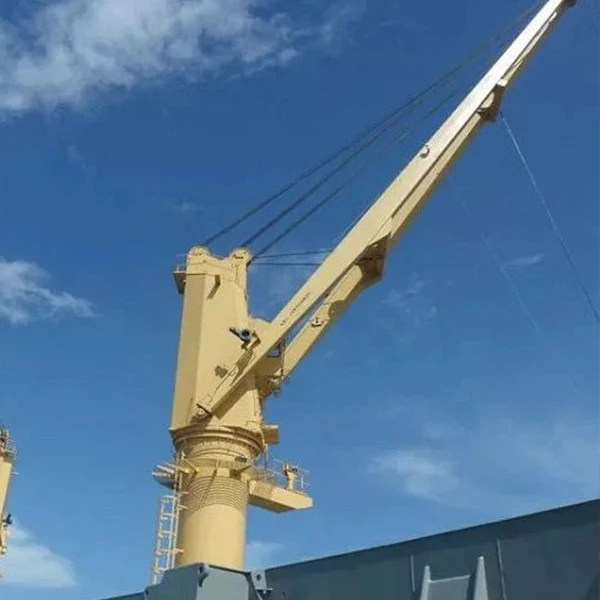 15ton /10ton корабль разгрузочный гидравлический морской грузовой палубный кран