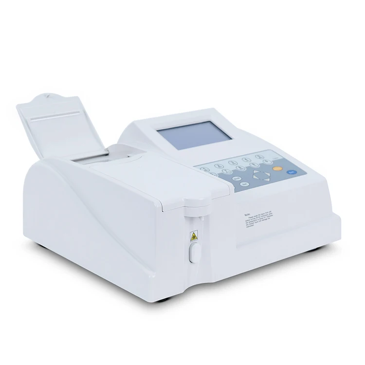 YSTE-21BV High quality portable touch screen semi-auto biochemical analyzer for veterinary