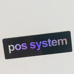 Custom Acrylic Labels Custom Logo Tags Gift Decoration For Label Clothes Arts And Crafts