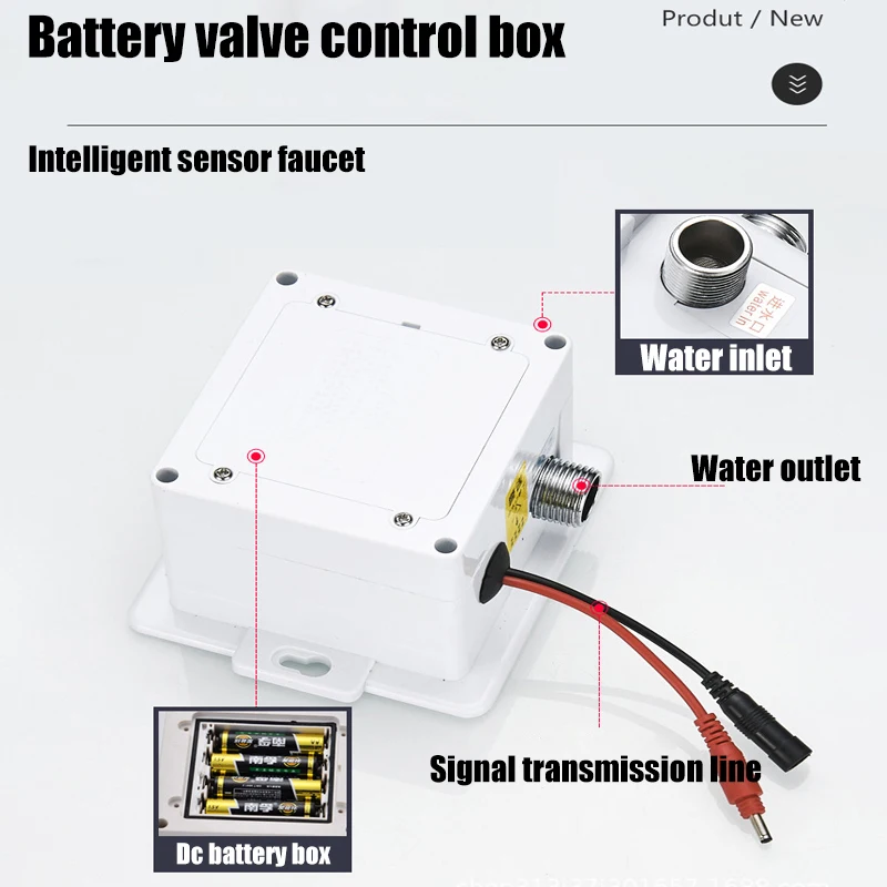 Touchless sink infrared automatic intelligent sensor bathroom sensor touch faucet