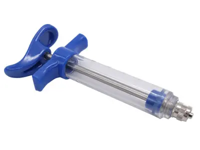 Good Price Use for Animals Automatic Injection Veterinary Sterile Plastic Steel Syringe