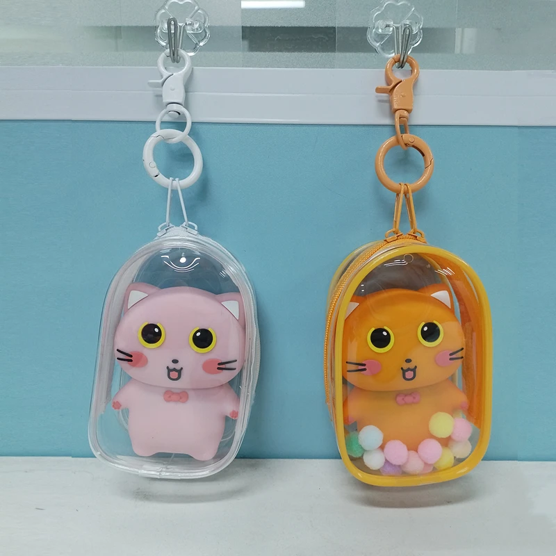 Mskwee Cat Hand Warmer with Light Adjustable Temperature 1200mah Hand Warmers Luggage Portable Pocket Electric Heater Keep Warm