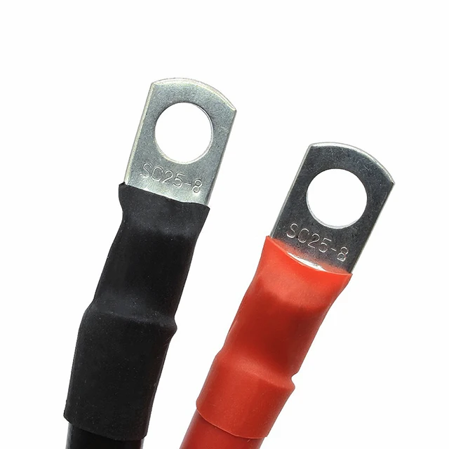 2AWG 4AWG 6AWG 8AWG1/0AWG 2/0AWG 4/0AWG Copper Battery Cable 6MM