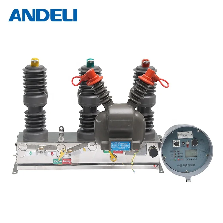 Высоковольтный размыкатель ZW32 с дистанционным управлением, наружный вакуумный выключатель 12 кВ 24 кВ 630A