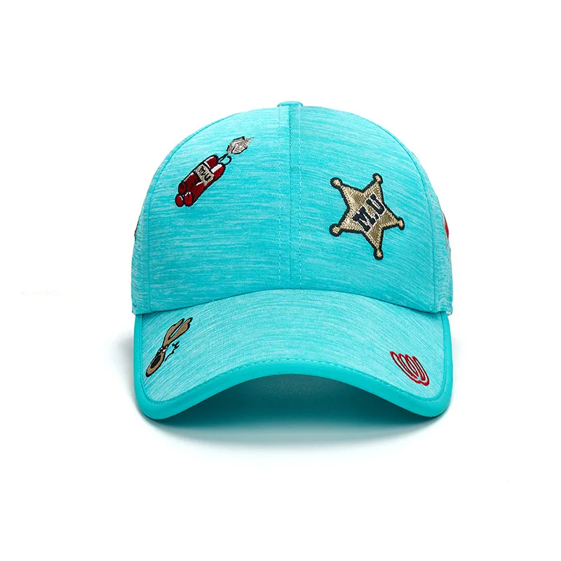 High quality Custom logo cotton sports baseball caps 3D embroidery boy hat