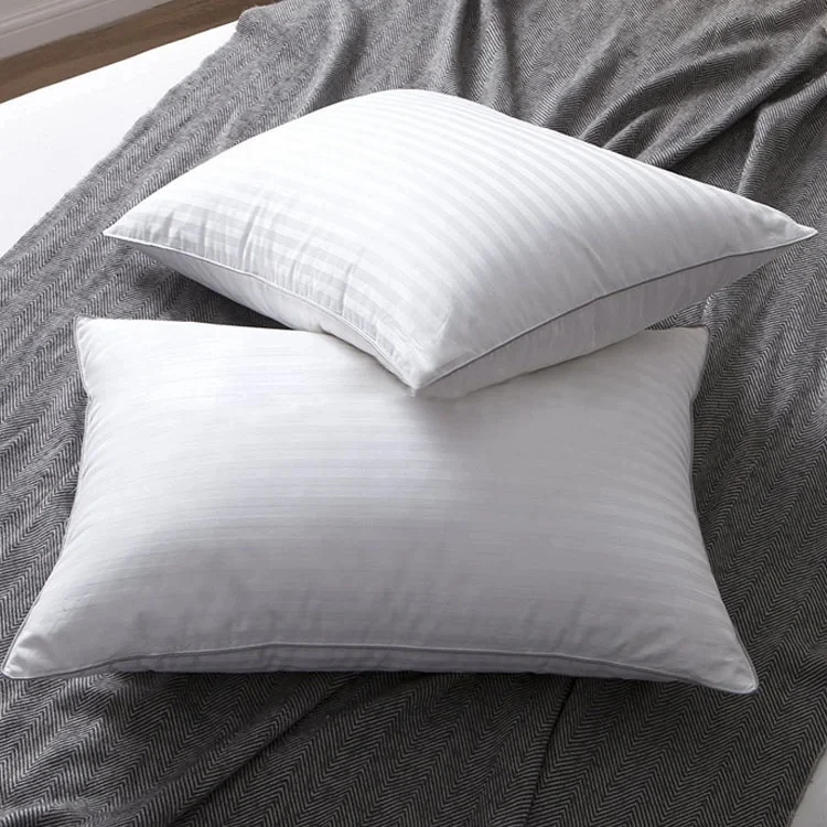 Wholesale Customized Soft Super Comfort Hotel Collection hypoallergenic fiber polyester soft fluffy pillow