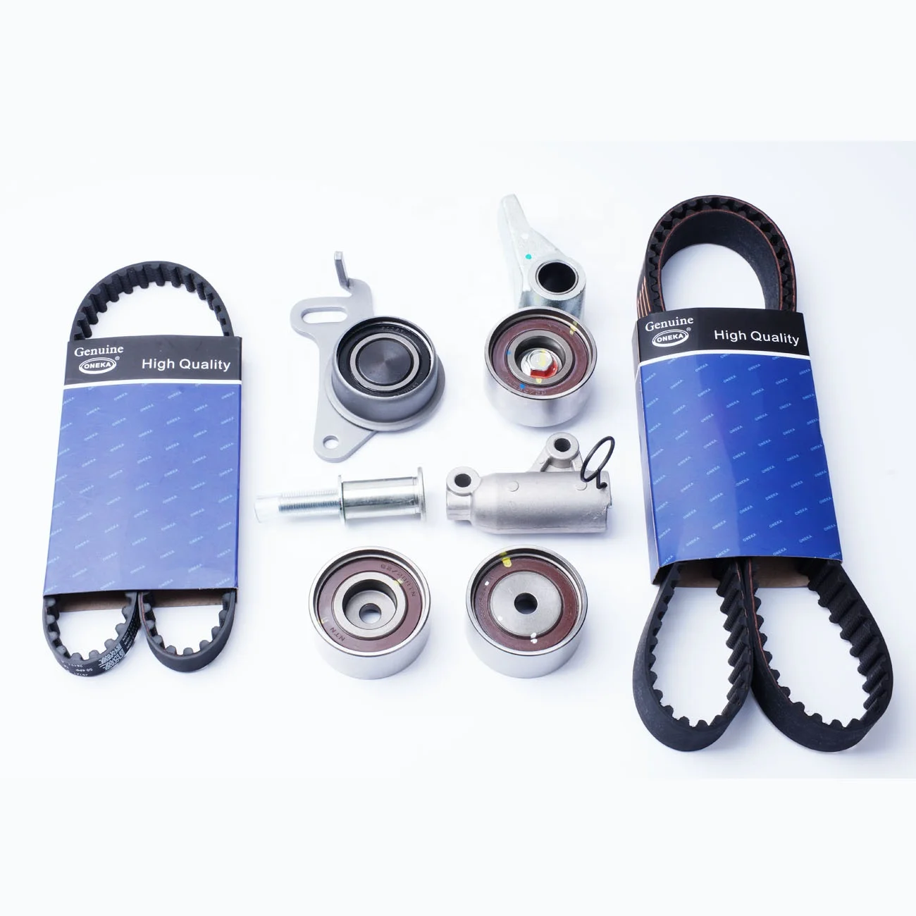 ONEKA RTS Engine Parts 4D56T Hydraulic Tensioner Pulley Timing Belt Kit For Mitsubishi K015641XS 1145A019 1145A031 MD310484
