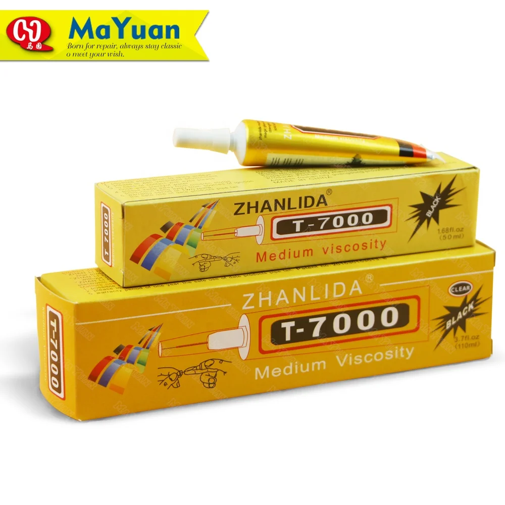 Multi-Function Adhesive with 3 Colors T-7000 Glue for Cellphone, PE,ABS,etc