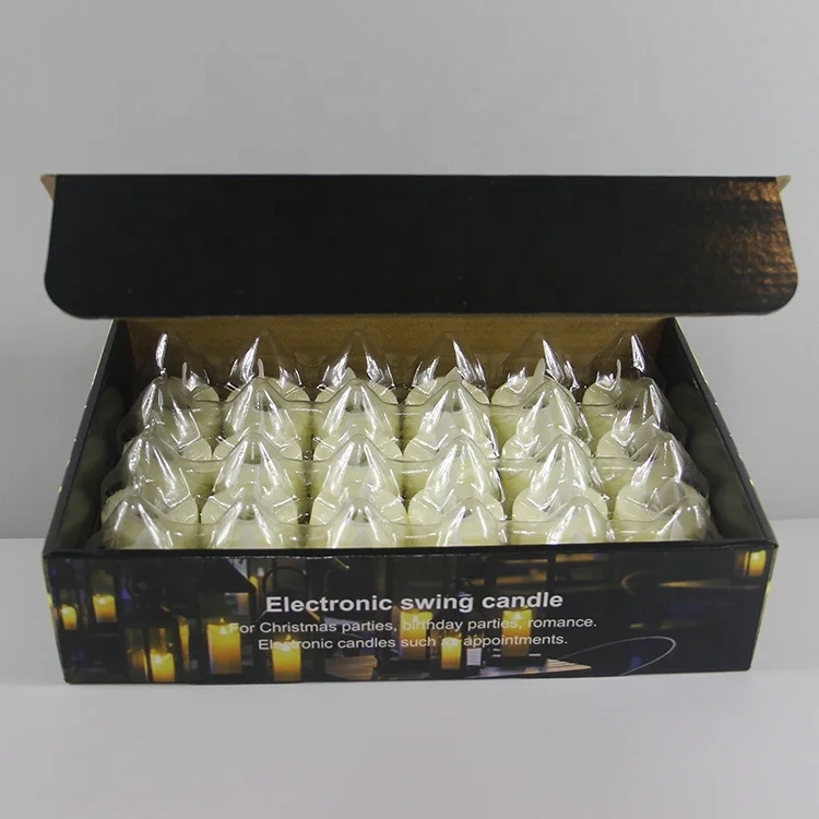 Wholesale votive battery operated plastic flameless religious mini led tea lights candles with moving flameless