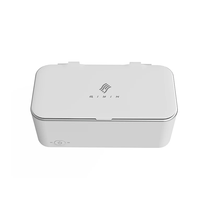 Portable Rechargeable Cosmetic Contact USB Household Ultrasonic Contact Lenses White Jewelry Watch Glasses Digital Private Label