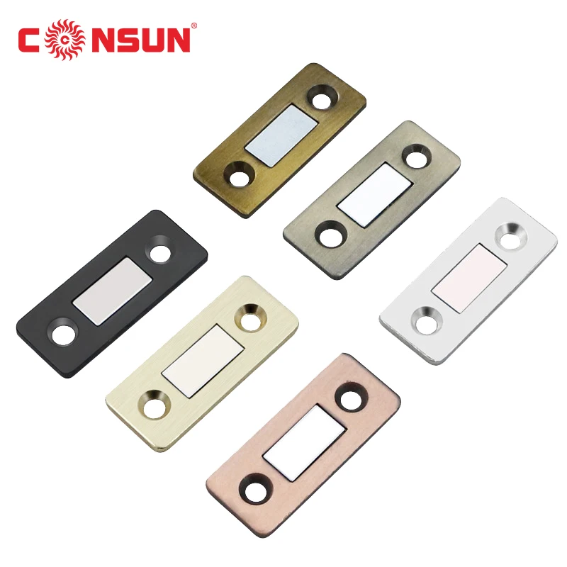 Powerful Strong Magnetic Door Catches Hidden Cabinet Cupboard Suction Ultra Thin Door Magnet Catcher Closer