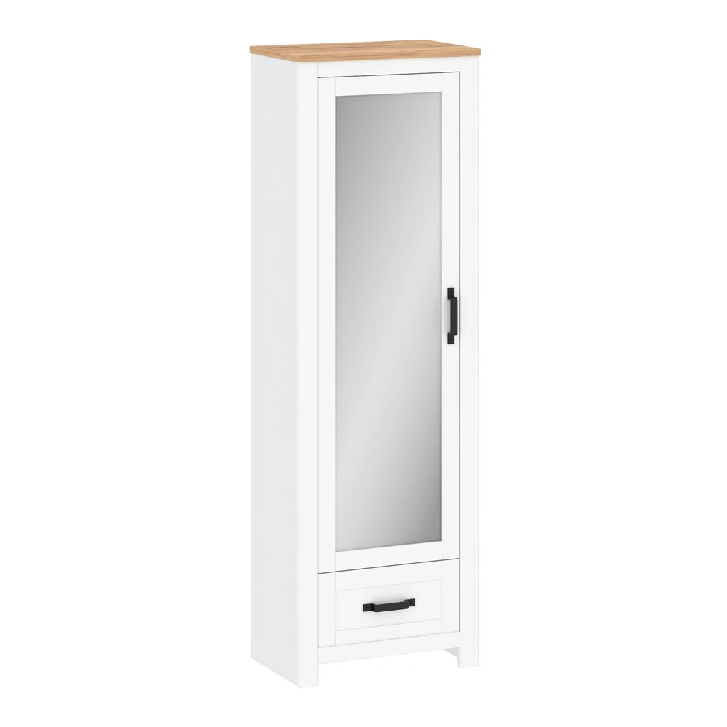 Minimalist wardrobe with drawers and mirror small space wardrobe factory wholesale closet for flat