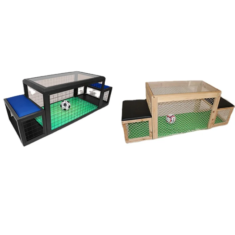 Indoor hot selling new portable 2 person under table football game football table equipment