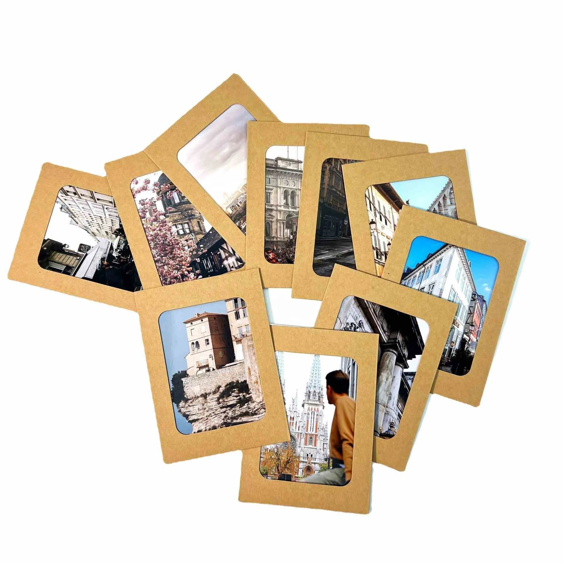 Brand New White Paper Photo Frames With High Quality