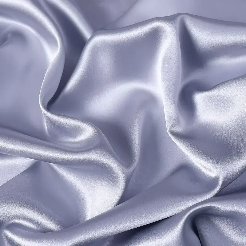 High Quality 79% Acetate 27% Polyester Plain Satin Brief Smooth Feel Fabric Fusible Shirt Blouse Half Culottes Apparel Dress