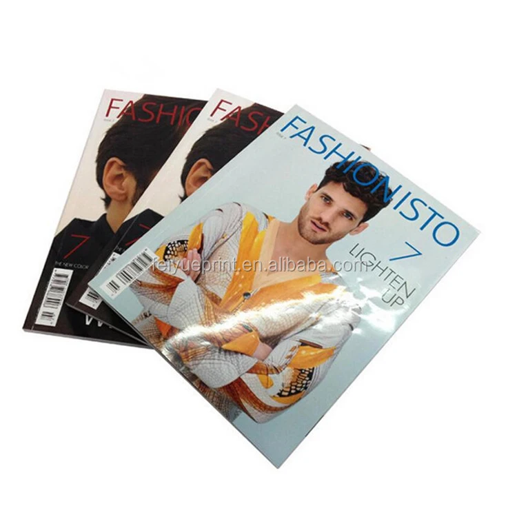 High Quality Custom Eco Friendly Art Paper Magazine Book Printing Service