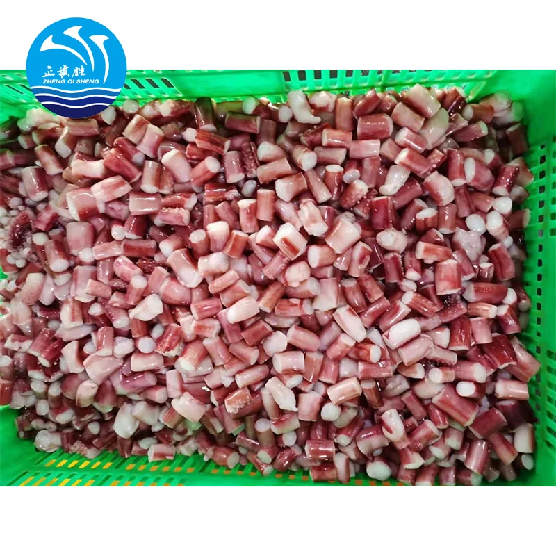 Seafood Fresh Wholesale Frozen Sliced Giant Squid Sticks Strips Peru Squid