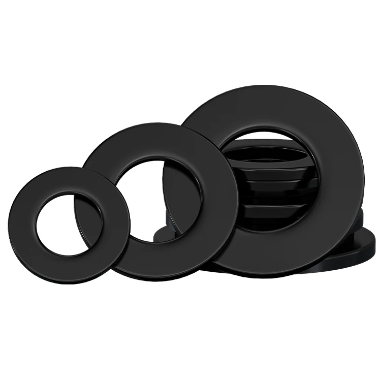 Black nylon washer Thick Plastic For Roofing Nails Nylon M2-M8 Clear Flat High Heat Resistant nylon washer  Washer Rubber