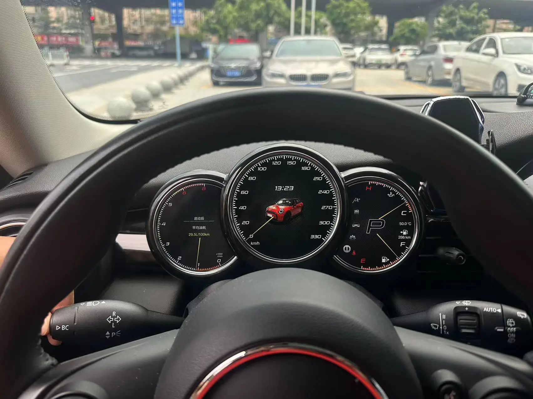 Linux system Car Dashboard For BMW MINI 2014-2023 Newest Generation Vertical Screen 9inch LCD Digital Instrument Head Unit