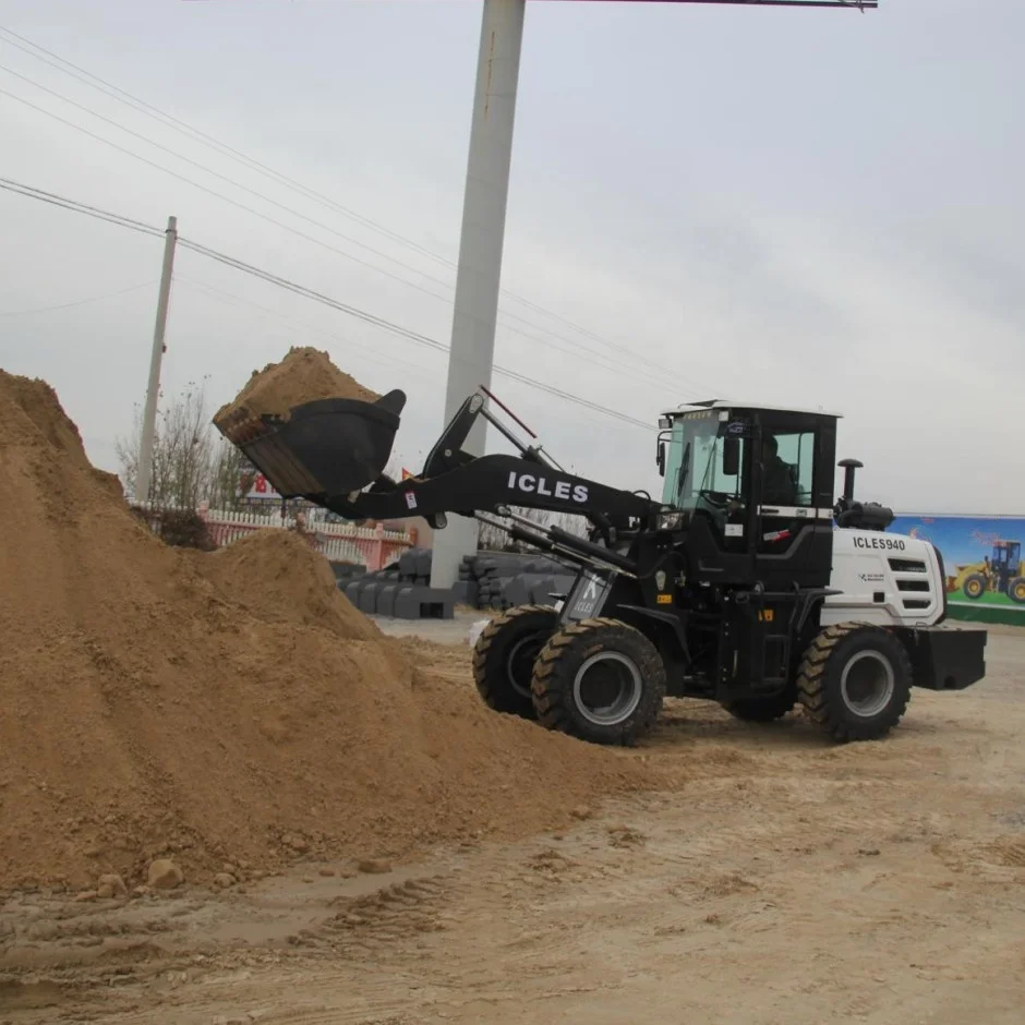 Китай новый дизайн микро-машина с различными насадками 4x4 Новый гидравлический ковш мини колесный погрузчик
