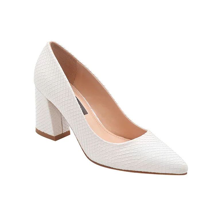 New nice design trend fashion sexy white cusp beautiful high heel shoes