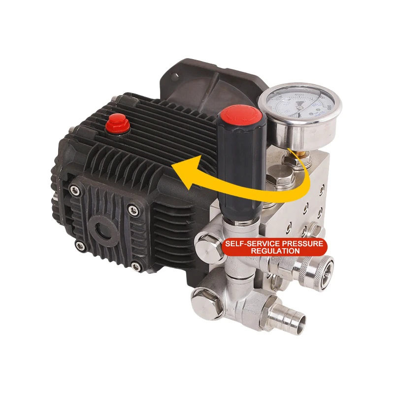 304 stainless steel high pressure cleaning machine pump head diesel engine head water pump high pressure cleaning machine