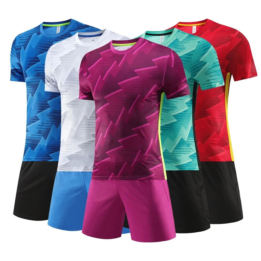 Profession Custom Quick Dry Breathable Football Soccer Jersey Wear Design Cheap High Quality Soccer Uniform Men