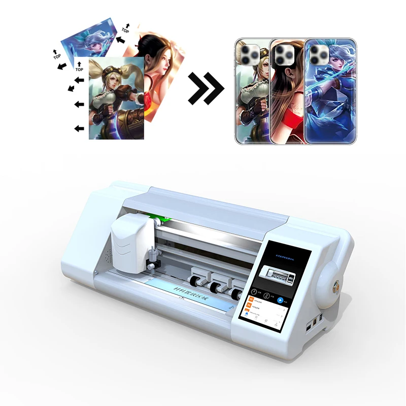 Cell Phone For iPhone 14 Pro Max TPU Hydrogel Screen Protector Film Phone Hydrogel Mobile Screen Protector Cutting Machine