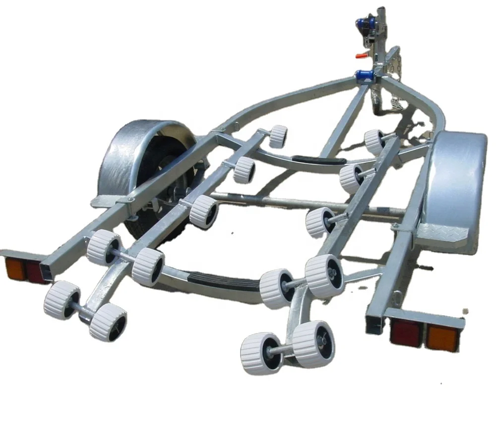 Supplier Sale Hydraulic lifting Small/Mini Jet ski trailer with roller system CT0065D