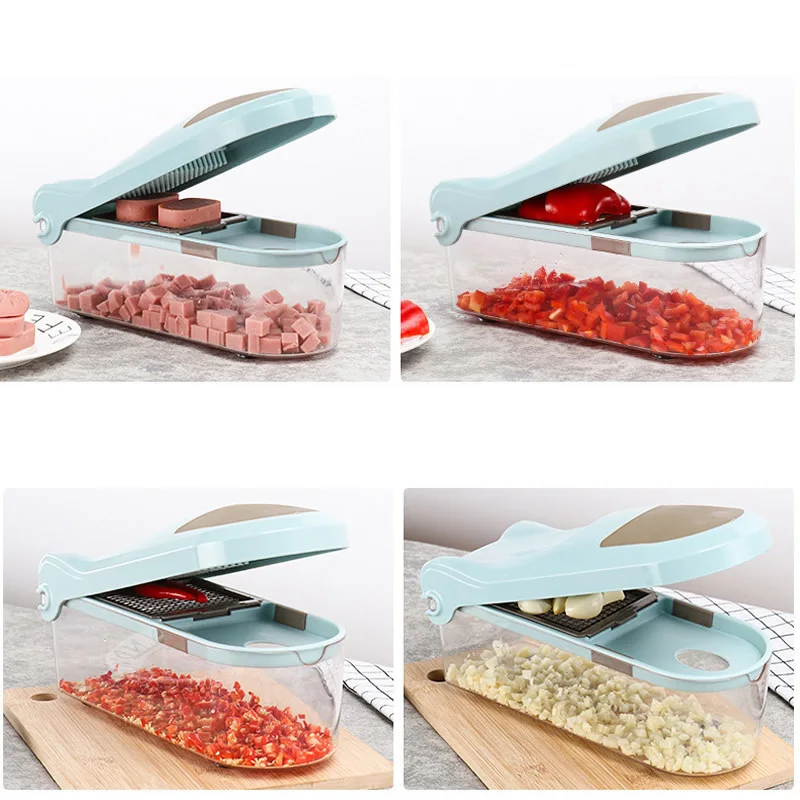Kitchen appliance easy cleaning with non-slip foot minimize tears nice dicer vegetable chopper slicer