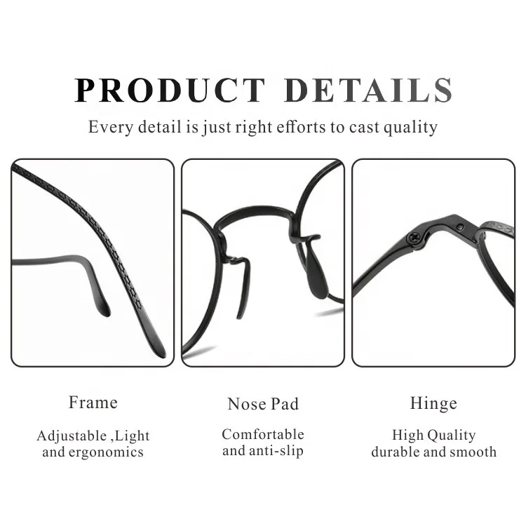 Women Eyeglasses With Fashionable Arms Ultem Optical Frame Korea Titanium Glasses Eyewear Spectacle-Frame