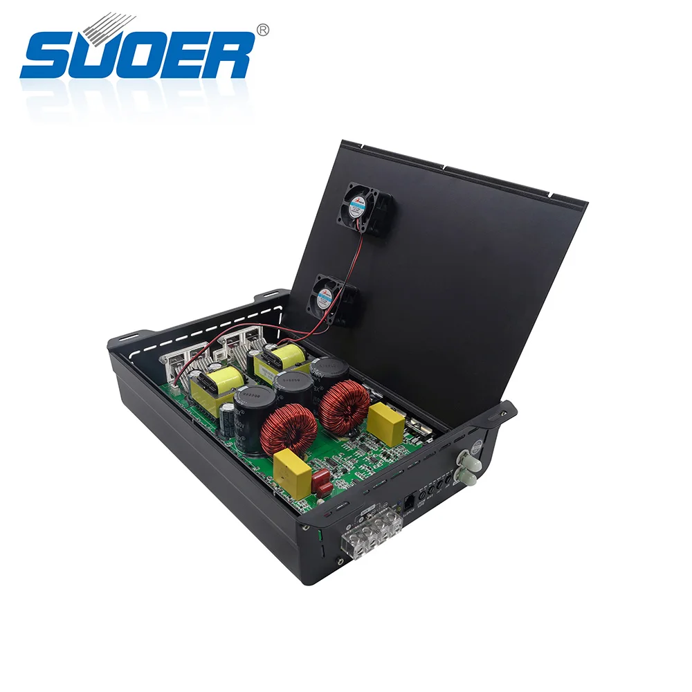 Suoer CP-5000D-J wholesale big power 10000 watts car amplifier wholesale