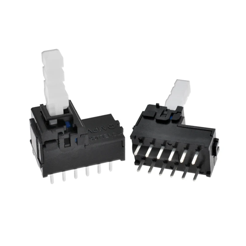 Push Button Latching Switch 4 Pole 12.5mm Pin Plunger