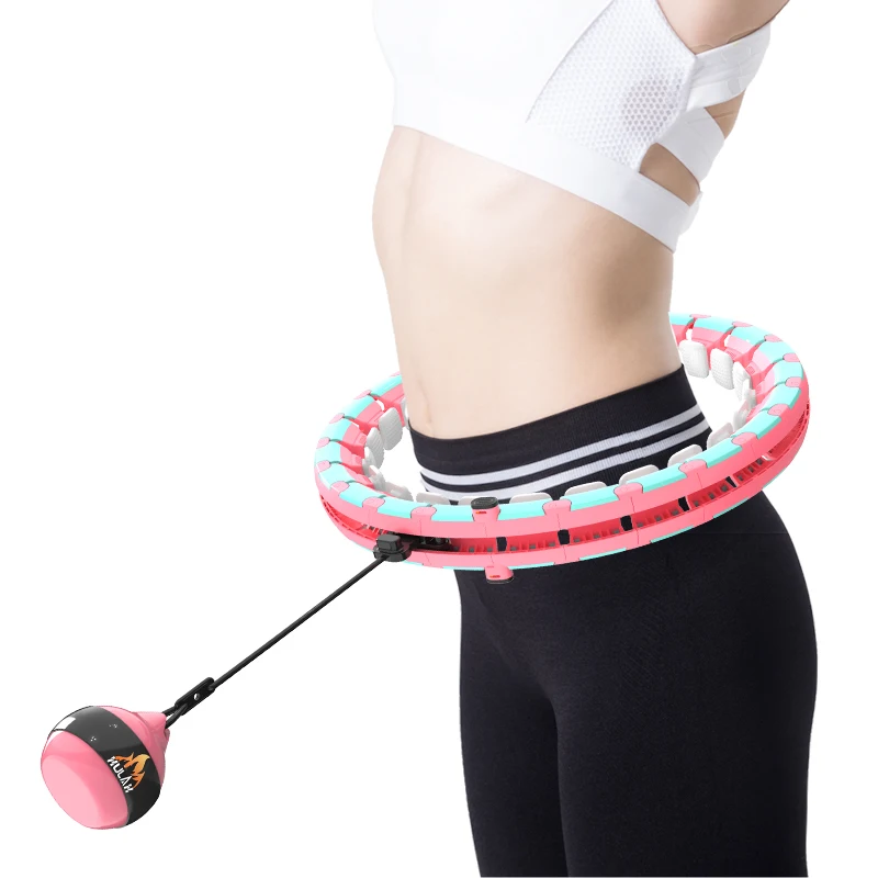 Gym Equipment Weighted Detachable Hula Hoops 24 Infinity Hula Hoops Workout For Adults