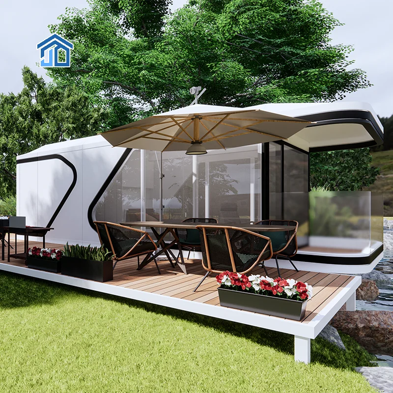 prefabricated homes Modular Small house Space Capsule Hotel Camping Resort Smart Home