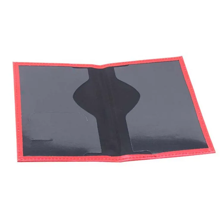 Wholesale France Passport Holder Cover Multi 8 Colors Debossed Leather Passport Case PU Passport Holder