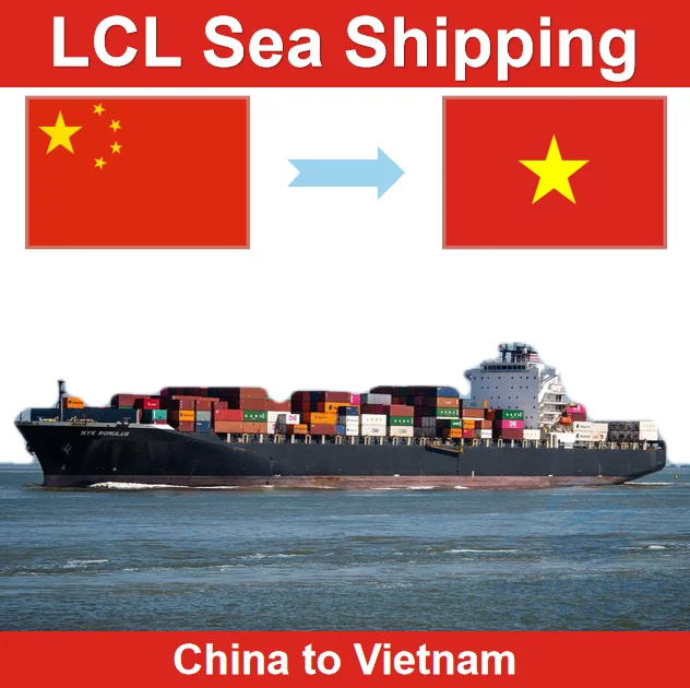 Cheap DDP Sea Freight Shipping LCL From Shenzhen Guangzhou China to HOCHIMINH Vietnam by Door to Door and Customs Clearance