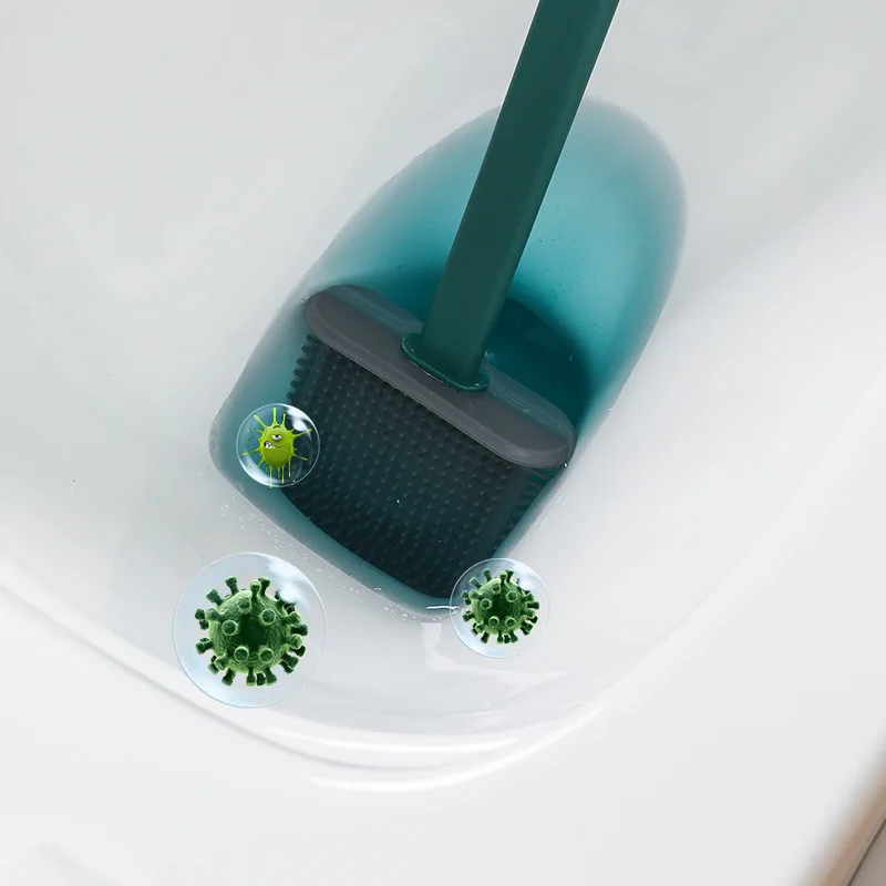 Wholesale Wall-Mounted Toilet Brush for Home Use without Blind Spots for Toilet and Bathroom Cleaning Cleaning Brushes