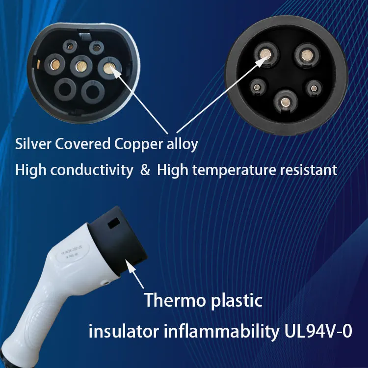 EV Fast charge charging level 2  charger Portable Electric vehicle car battery charger