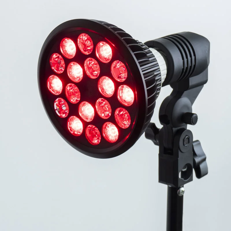 Терапевтический продукт с красным светом 3 Вт небольшой мощности par light со штативом подходит для домашнего ухода за собой